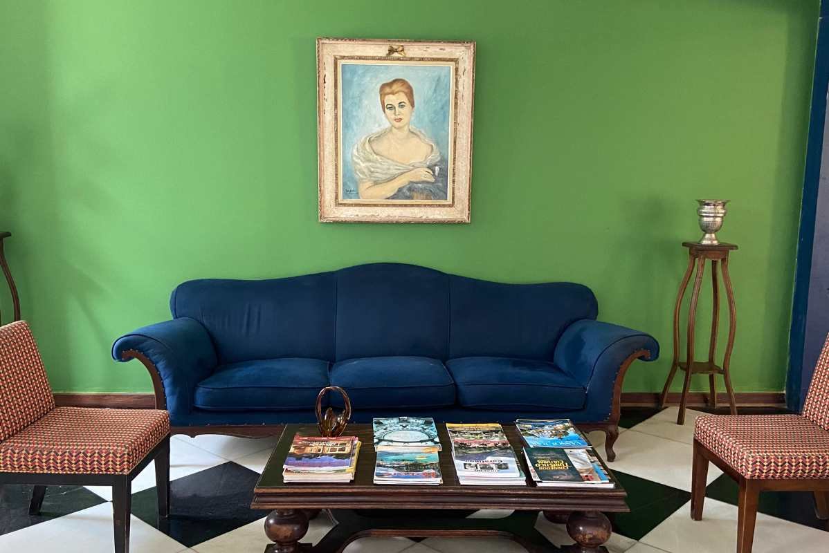 Um pé de café no jardim